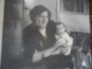 Foto van mama met mij