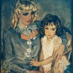 Jan Sluijters, Moeder en dochter