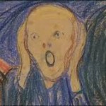 Edvard Munch, De schreew Uitsnede