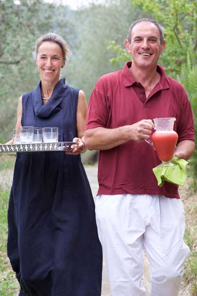 Samen met Maartje en Davide